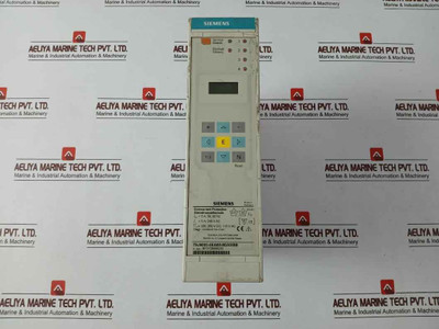 Siemens 7Sj6005-5Ea00-0Da0/Bb Overcurrent Protection Relay 5A 50-60Hz Rs485