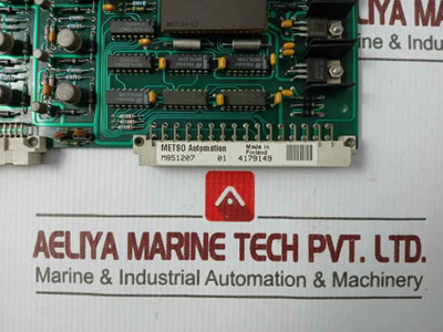 Metso Automation Aiu 16 Analog Input Module 545100-3A