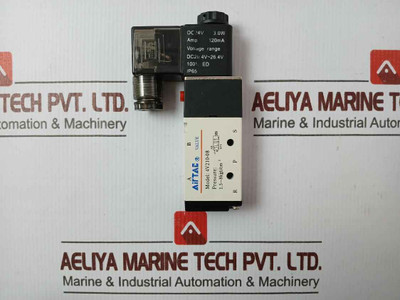 Airtac 4V210-08 Solenoid Valve Dc24V 3.0W 120 Ma 1.5~8Kgf/Cm2