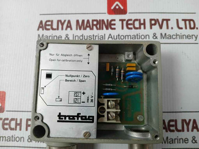 Trafag 8202 Pressure Transmitter 6Bar 0-70°C Ip65 12-34Vdc