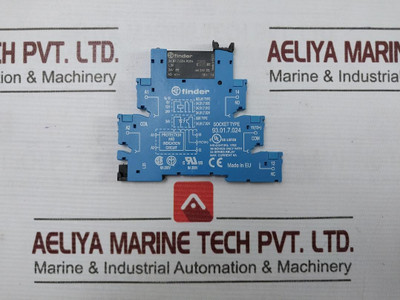 Lot Of 2X Finder 93.01.7.024 Relay Socket 6A 24V