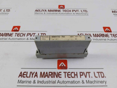 Siemens 6Ef1 220-1A Simatic Nb Terminal Block