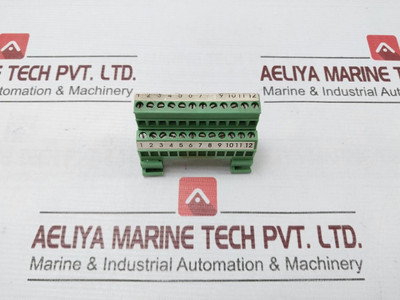 Phoenix Contact Umstbvk2,5-5,08 Din Rail Connector Terminal Block 250V 10A