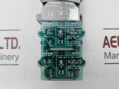 Eao 704.910.3 Illuminated Pushbutton Switch 380V 2,4W