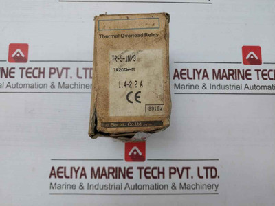 Fuji Electric Tr-5-1N/3 Thermal Overload Relay Tr20D Tr20Dw-m 600Vac