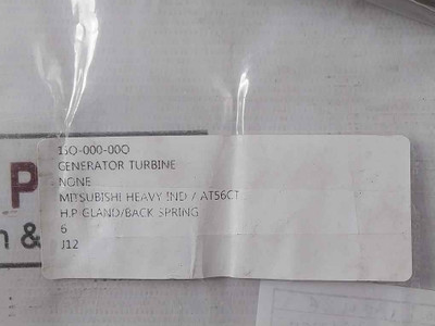 Pack of 4X Mitsubishi 150-000-00O Back Spring for 5th-6th Stage Packing