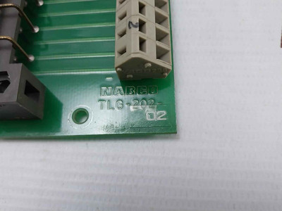 Nabco Tlg-202-02 Terminal Block Module 7011-020-161R 6177