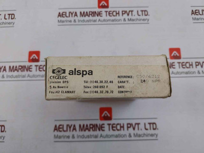 Cegelec 6212 Npn Alspa Entrelec Module 24Vdc C50/6212