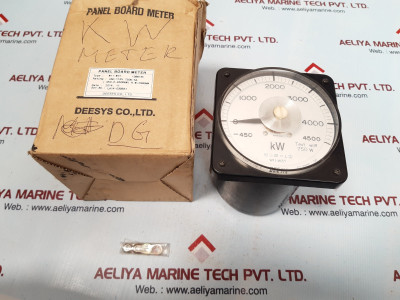 Deesys W11-w3T Panel Board Meter -450-0-4500Kw S/N La14-030551