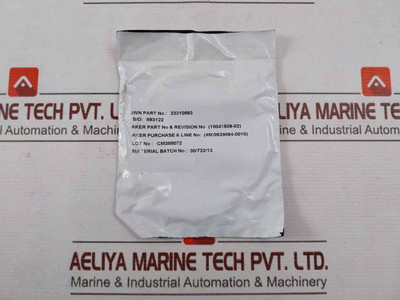 Aker Solutions 10041509 Selo Vedacao Riser Sealing Seal Rev 02