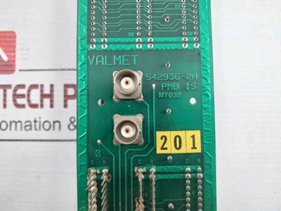 Valmet 542936-2B Back Plane Pcb Card 542936-2A Mt037