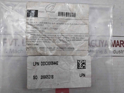 Hydril 3101414 Washer Thrust For Bop Bonnet Hinge Assembly