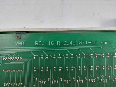 Valmet Automation Biu 16R Binary Input Unit 65421071-1A, 65421071-1B