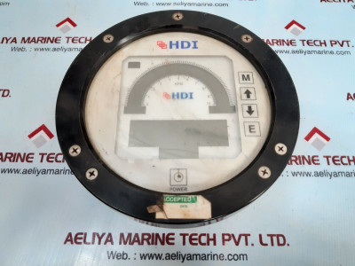 Hdi hdibatt-e391-dot-aa pressure gauge system