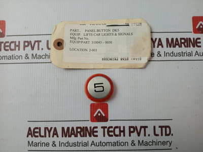Dk5 310043-0030 Elevator Panel Button