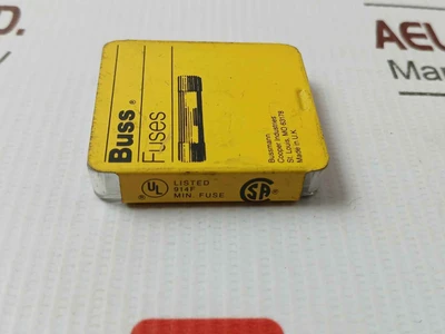 Lot of 5X BUSSMANN GMA Cooper Glass Fuses 250V