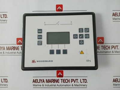 Woodward Ls-5 Circuit Breaker Control Protection Panel 94V-0 E345323 Rev.A
