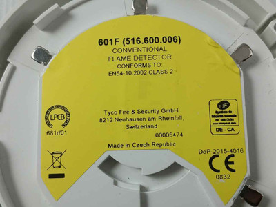 Tyco 601F (516.600.006) Conventional Flame Detector En54-10:2002 Class 2