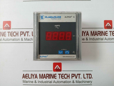 Elmeasure Alpha+ A Digital Ampere Panel Meter 1 Phase Ver.02.04 (Not Working)