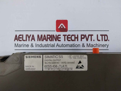 Siemens Simatic S5 6Es5 456-7La11 Digital Output Module 115/220Vac 8A