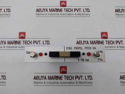 Autronica Kmc-210 Pcb Stbd Propeller Pitch Oil Control 0-100 Bar 7252-013.0004