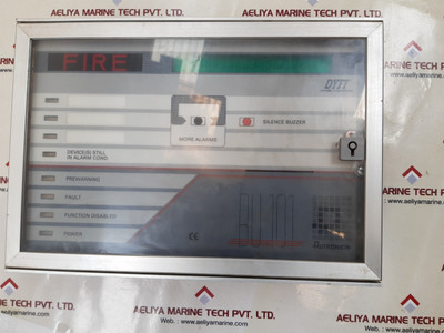 Autronica Bu-101 Fire Alarm Panel 0323 (Not Working) Autronica Bu-101 Fire Alarm Panel 0323 (Not Working)
