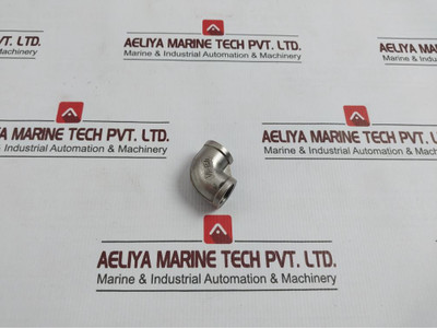 Aqua Dyne S26053-01 Stainless Steel Elbow Cotovelo 90Gr Aco Inox 12 Npt
