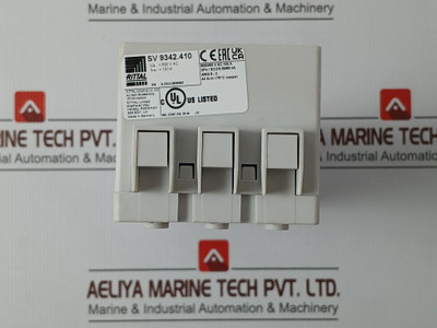 Sv 9342.410 3 Phase Circuit Breaker Component Adaptor 600/480 V Ac 100 A