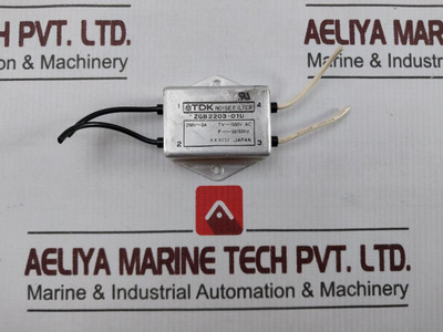 Tdk Zgb2203-01U Power Line Emc Filter 5060Hz 250V 3A