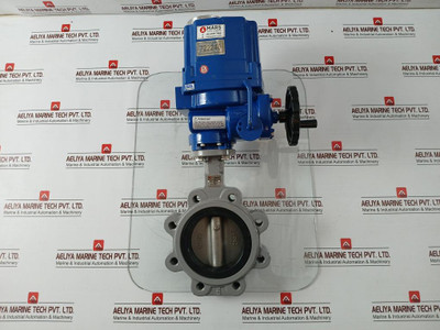 Hkc Hq-0083500100 Electric Part Turn Actuator Flanged W/ Butterfly Valve 3Ph