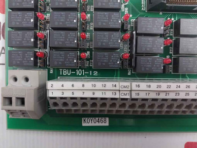 Nabco Tbu-101-12 Relay Interface Module Koyo468/K0Y0468