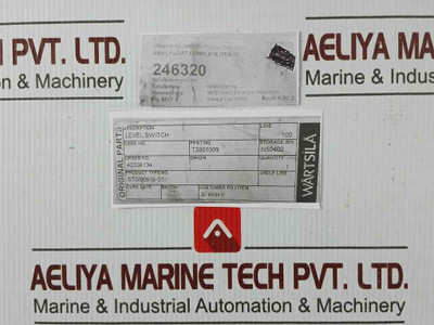 Wartsila T2801009 Float Level Switch Assembly St0/90516-01
