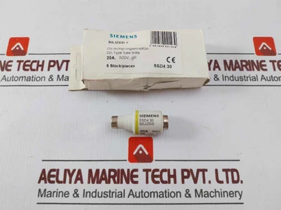 Lot Of 3X Siemens 5Sd4 30 Dii-type Fuse-link 20A 500V