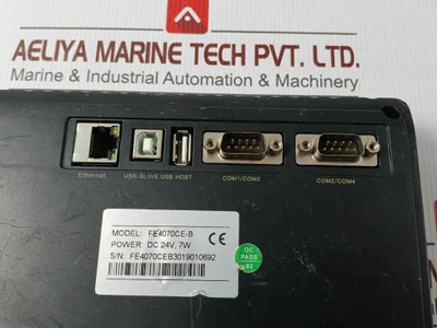 Flexem Fe4070Ce-b Hmi Display Module Dc 24V, 7W 02E283-158 Aecctr00065