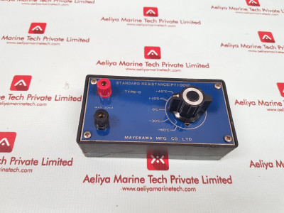 Mayekawa Type D Standard Resistance Decade Box