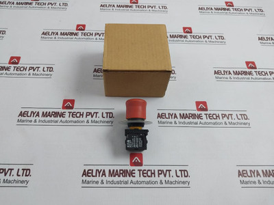 Eaton M22-k01 Emergency Stop Push Button Switch W Contact Block 500V,6Kv