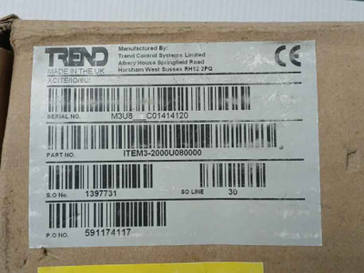 Trend Xcite/Io/8Ui Control Module 24V Max Ap105225