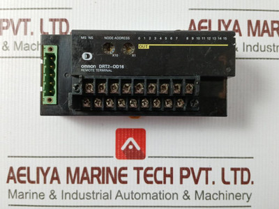 Omron Drt2-od16 Digital Output Unit Terminal Block Pcb 24V Dc 0.5APoint