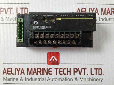Omron Drt2-od16 Digital Output Unit Terminal Block Pcb 24V Dc 0.5A/Point
