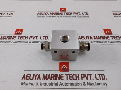 Asb V0118-05K23 Pneumatic Flow Control Valve Block Ae0D0010000