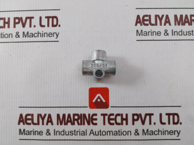 Lube Usa 206453 Three-way Oil Line Connector