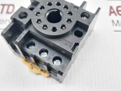 Lot Of 2X OMRON PF113A-E Socket Din Rail/surface Mounting 10A 250V