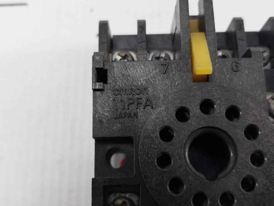Omron 11Pfa Relay Socket Base 250W 7.5A