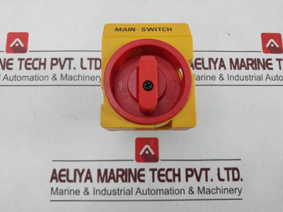 Baco Pr12 Main-switch 20A 600Vac Ac3 4Kw