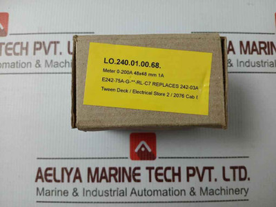 Crompton Instruments E242-75A-g-la-rl-c7