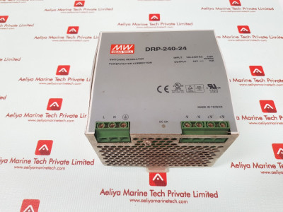 Mean well drp-240-24  rail power supply 3.5a  50/60hz
