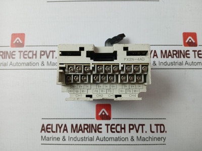 Mitsubishi Fx2N-4Ad Programmable Control Dc24V V3.10
