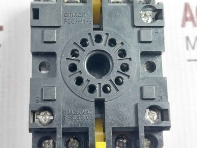 Lot of 3X Omron P2CF-11-E Relay Socket 10A 250VAC