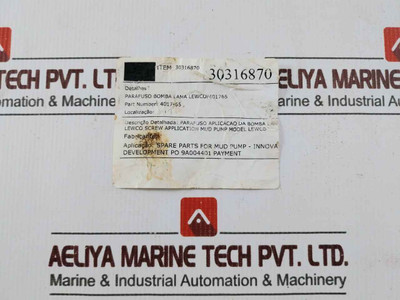 Lewco 4017-65 Liner Retainer Stud Head Cap Screw For Mud Pump Innova S10380