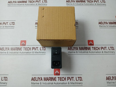 Schaffner Fn 286-1-06 Compact Filtered Power Entry Module 1A 250Vac